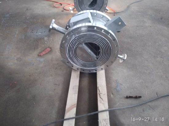 맞춤형 스테인레스 스틸 탈착식 나선형 열교환기