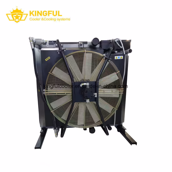 공랭식 열교환기 모터 유압 오일 쿨러
