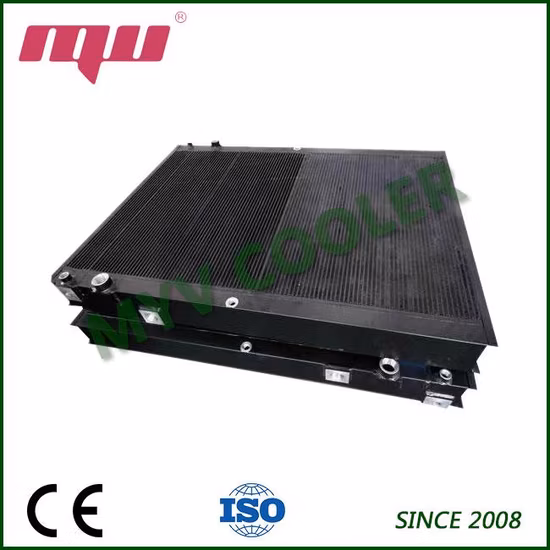 도로 건설 기계용 복합 알루미늄 오일-에어 워터 쿨러