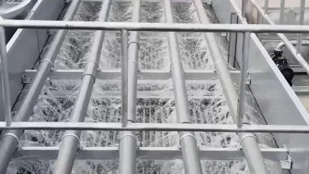 담금질 욕조 또는 오일용 산업용 폐쇄 회로 증발 액체 냉각기